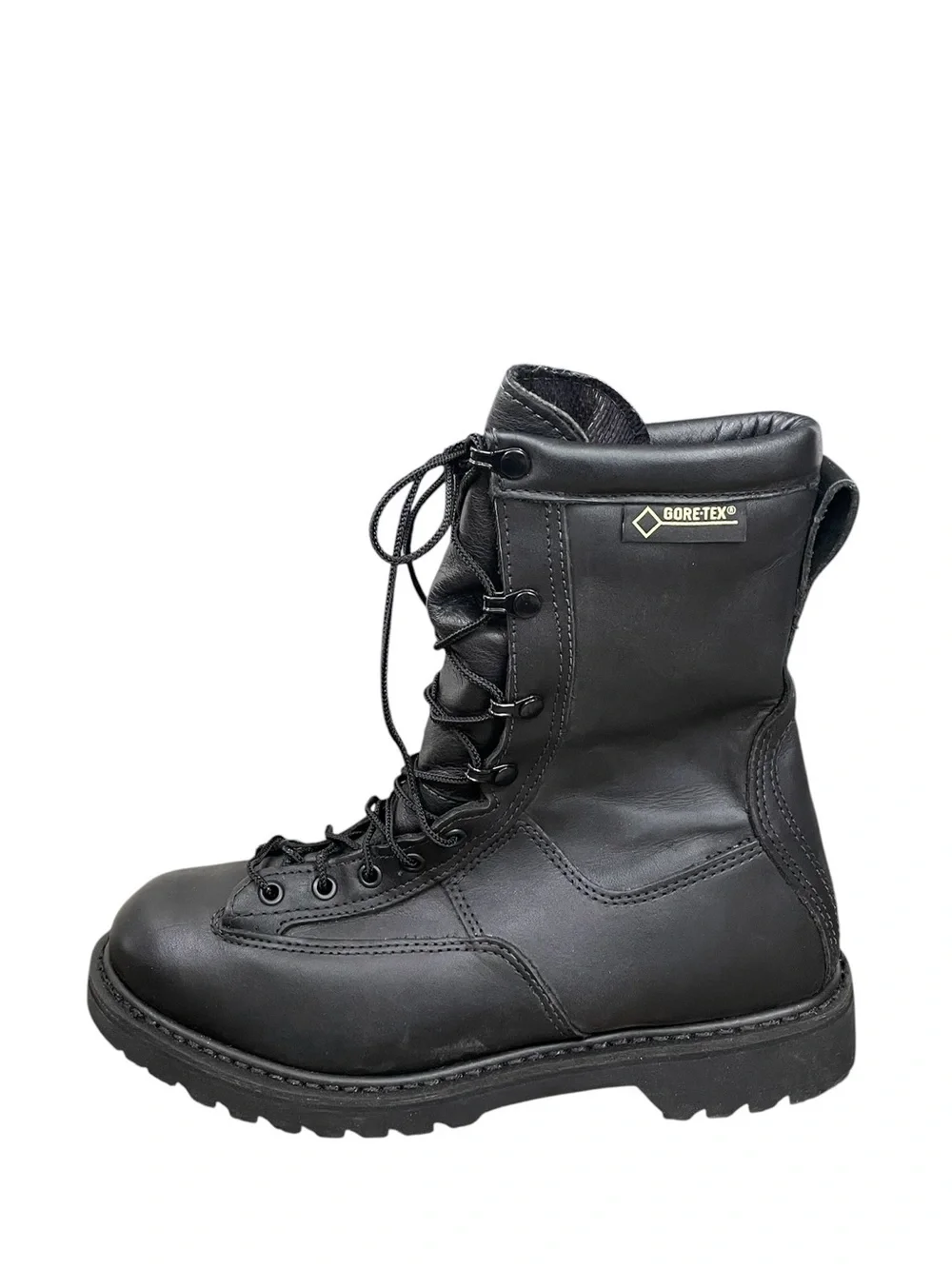 ROCKY Black Premium Combat Lace-Up Boots - Rugged Military Style 9W